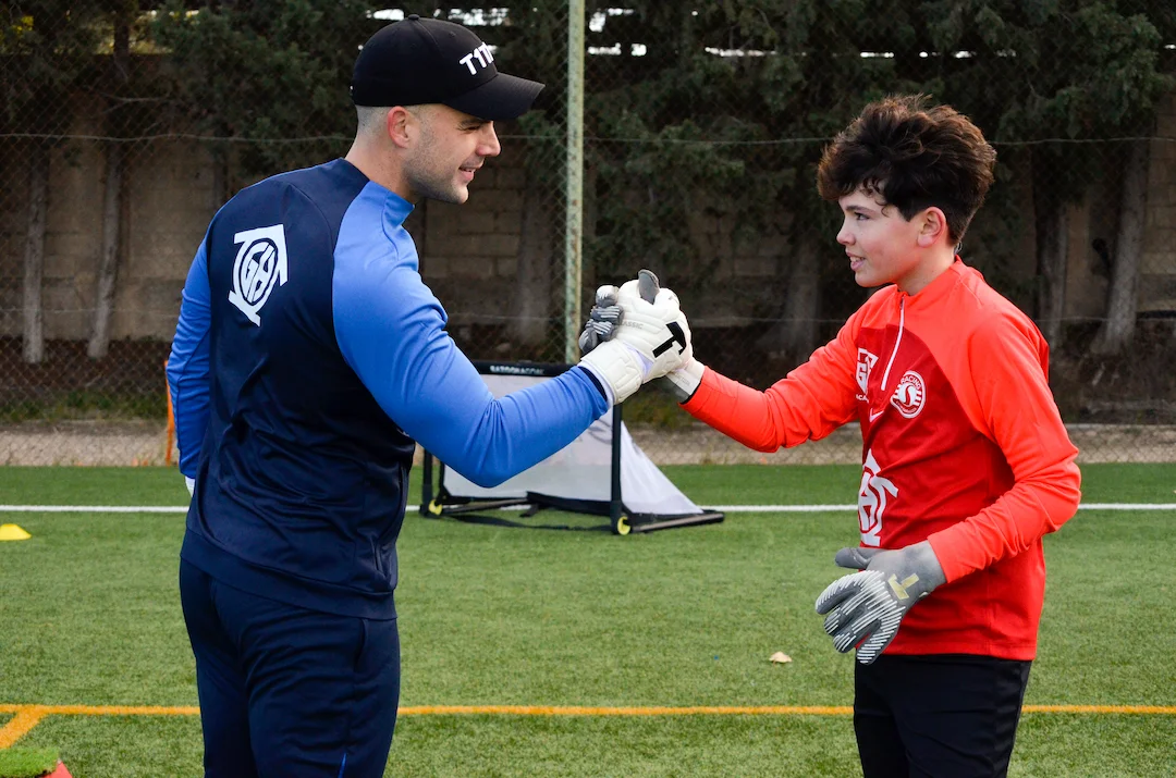 Portero de élite en entrenamiento - Academia GKA